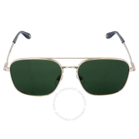 Givenchy Green Square Men's Sunglasses GV 7033/S 0010 58